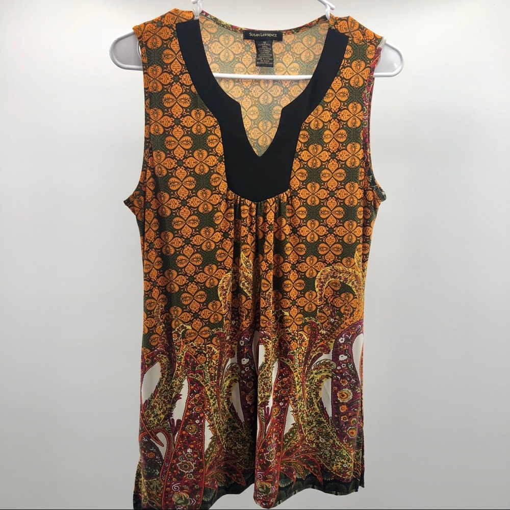 Susan Lawrence Multi colors Top